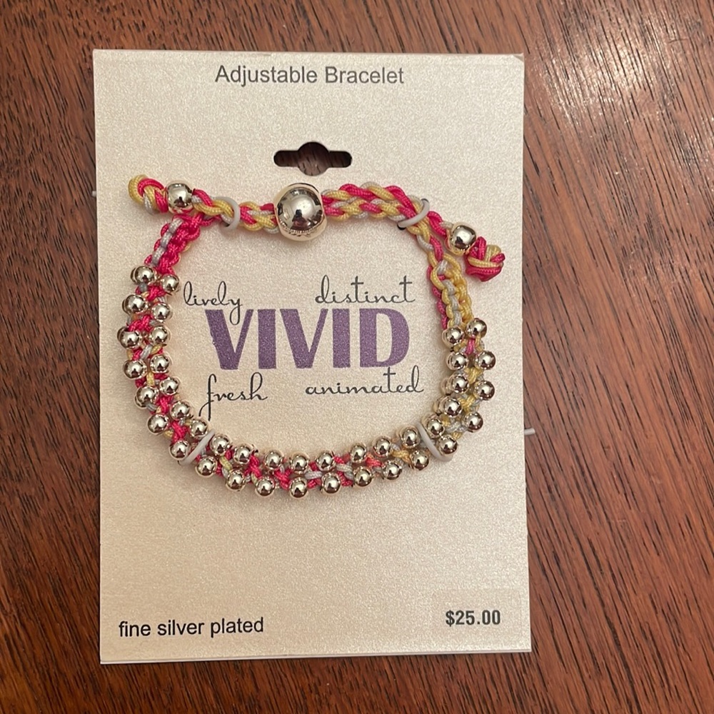 Vivid adjustable bracelet brand new